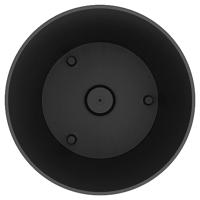 VidaXL Plantenbak uitneembare bak rattan-look 35/37,5 l pp antraciet - thumbnail