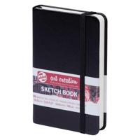 Schetsboek talens art creation 90x140mm zwart | 5 stuks - thumbnail