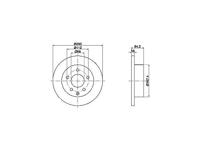 Remschijf 92055900 - thumbnail