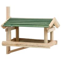VidaXL Vogelvoeder 35x29,5x21 cm massief hout - thumbnail