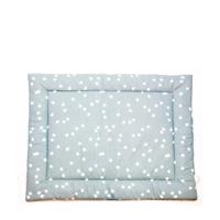 Briljant Baby boxkleed spots stone green 80x100 cm - thumbnail