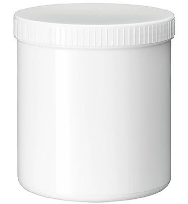 Blockland Zalfpot wit PP plastobel gedopt 1000ml 18 Stuks