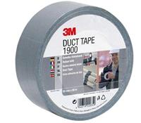 3M duct tape 1900 zilver 50mm x 50m (1 rol) - thumbnail