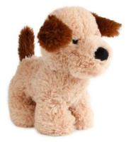 Take Me Home Knuffel Hond Junior 25 Cm Pluche Lichtbruin - thumbnail