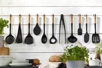 Wokspatel 31cm zwart - thumbnail