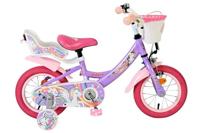 Volare unicorn kinderfiets - meisjes - 12 inch - paars - thumbnail