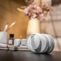 Audio-Technica M20xBTWH Draadloze Koptelefoon Wit - thumbnail