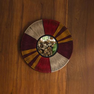 Dutchbone Ronde Spiegel 'Surya' Touw, 40cm