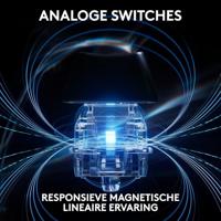 Logitech G Pro X TKL Rapid toetsenbord Zwart - Analog Magnetic - thumbnail