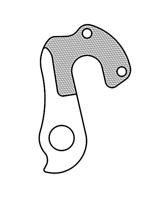 Union GH-243 Derailleurhanger - Zilver - thumbnail