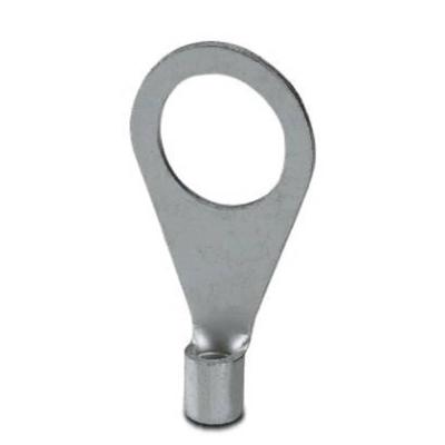 Phoenix Contact 3240088 Ringkabelschoen Dwarsdoorsnede (max.): 6 mm² Schachtdiameter: 13 mm Ongeïsoleerd Zilver 50 stuk(s)