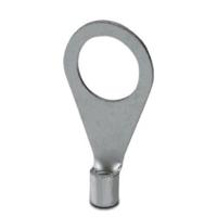 Phoenix Contact 3240088 Ringkabelschoen Dwarsdoorsnede (max.): 6 mm² Schachtdiameter: 13 mm Ongeïsoleerd Zilver 50 stuk(s) - thumbnail