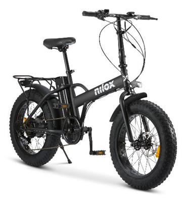 Elektrische Fiets Nilox X5 PRO 20X4P 10000 mAh Zwart 250 W 20" - thumbnail