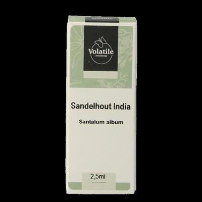 Volatile Sandelhout India oost 2.5 Milliliter Volatile Sandelhout India oost 2.5 Milliliter