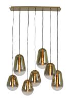 Light & Living Hanglamp 'Maeve' 7-Lamps, kleur Goud - thumbnail