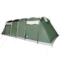 VidaXL Tunneltent 10-persoons waterdicht groen - thumbnail