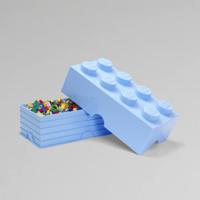 Room Copenhagen LEGO Storage Brick 8 Lichtblauw opbergdoos - thumbnail