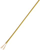 Conrad Components 606813 Draad 2 x 0.14 mm² Bruin, Geel 10 m - thumbnail