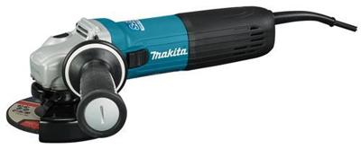 Makita ga5040c01 230v haakse slijper 125 mm in doos, met av-greep
