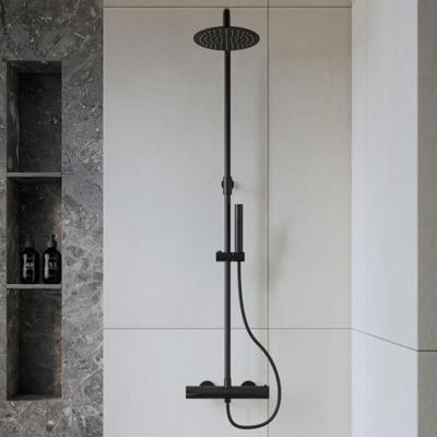 BWS Regendouche | Lusso | Hoofddouche 20cm Rond | met Handdouche | Mat Zwart BWS Regendouche | Lusso | Hoofddouche 20cm Rond | met Handdouche | Mat Zwart