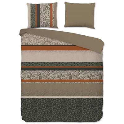 Good Morning Dekbedovertrek "dierenprint strepen" - Multi - (200x200/220 cm) - Katoen Good Morning Dekbedovertrek "dierenprint strepen" - Multi - (200x200/220 cm) - Katoen