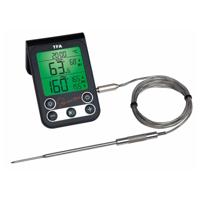 TFA Dostmann 14.1512.01 KÜCHEN-CHEF Barbecuethermometer Zwart - thumbnail