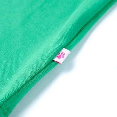 Kindershirt 104 groen