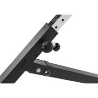 Inklapbare Buik- en Rugtrainer Zwart - thumbnail