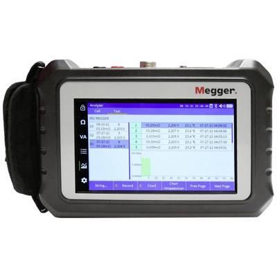 Megger Batterijtester Meetbereik (batterijtester) tot 600 V, tot 1000 V Batterij Bite5 Megger Batterijtester Meetbereik (batterijtester) tot 600 V, tot 1000 V Batterij Bite5