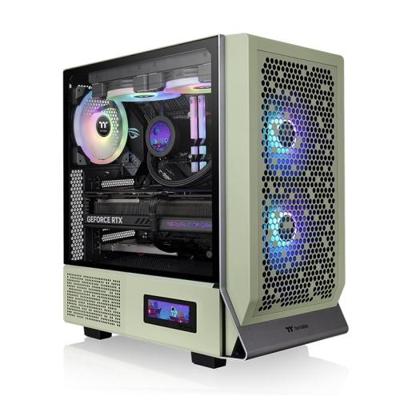 Thermaltake Ceres 300 TG ARGB Matcha Green Midi-tower PC-behuizing Groen