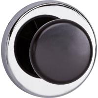 Maul Krachtmagneet (Ø x h) 67 mm x 33 mm Rond, Met knop Zilver, Zwart 1 stuk(s) 6155096 - thumbnail
