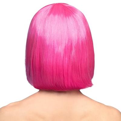 Pruik Cabaret ice roze