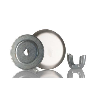 Hammond Electronics Gatenplug RVS RVS (Ø x h) 35 mm x 12 mm 1 stuk(s)