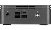 Gigabyte GB-BRR5H-4500 Barebone PC/werkstation, 2,3 GHz, zwart - thumbnail