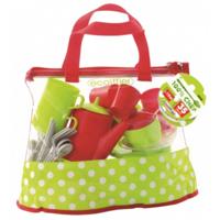 Ecoiffier 100% chef servies set in tas - thumbnail