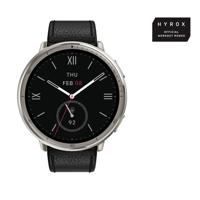 Amazfit Active 2 Round NFC Zwart Leer, Normaal - thumbnail