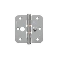 AXA veiligheids kogellagerscharnier - SKG** - 76x76mm - Topcoat afgerond - 1543-24-23/VE - thumbnail