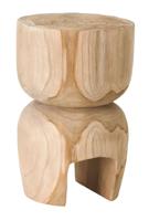 MUST Living Bijzettafel 'Amber' Teakhout, kleur Naturel - thumbnail