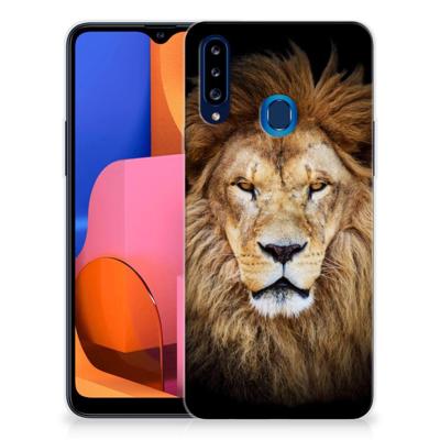 Samsung Galaxy A20s | TPU Hoesje | Leeuw