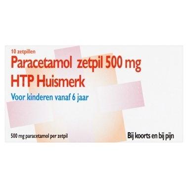 Healthypharm Paracetamol HTP Zetpil 500mg