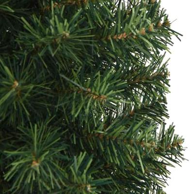 VidaXL Kunstkerstboom groen 120 cm pvc en staal en kunststof VidaXL Kunstkerstboom groen 120 cm pvc en staal en kunststof