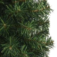 VidaXL Kunstkerstboom groen 120 cm pvc en staal en kunststof - thumbnail