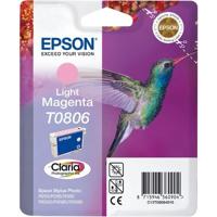 Epson Inktcartridge T0806 Origineel Foto magenta C13T08064011 - thumbnail