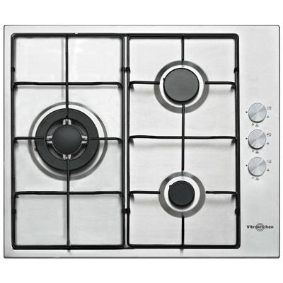 Gaskookplaat Vitrokitchen EN630LIB 58 cm
