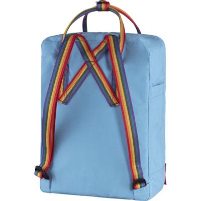 Fjällräven Kanken Rainbow Rugzak Air Blue - Rainbow Pattern