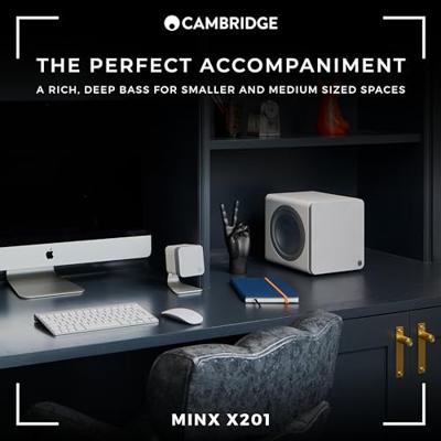 Cambridge Audio: MINX X201 Subwoofer - Wit - thumbnail