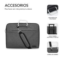 Laptoptas Subblim SUB-LS-1BS0101 Grijs 15,6" - thumbnail