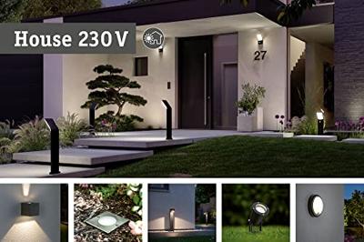 Paulmann 94501 Staande LED-tuinlamp LED 9 W Zwart zandsteen