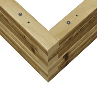 VidaXL Plantenbak 50x50x23 cm geïmpregneerd grenenhout