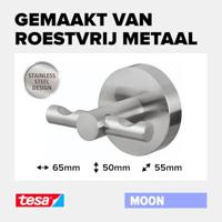 tesa MOON Kapstokhaak (l x b x h) 65 x 50 x 35 mm Zilver Inhoud: 1 stuk(s) - thumbnail